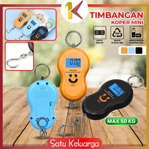 Jual Sk C Timbangan Gantung Digital Smile Kapasitas Kg Portable