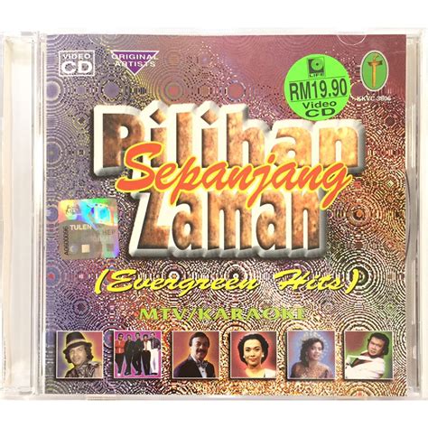 Pilihan Sepanjang Zaman Evergreen Hits Mtv Karaoke Vcd Shopee