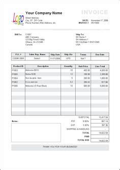 Time And Material Invoice Template