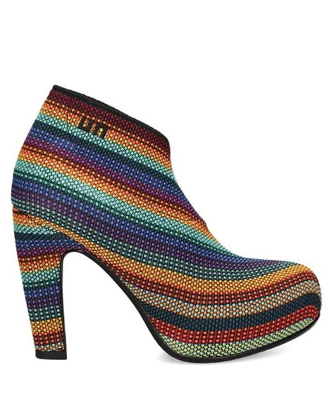 United Nude 100Mm Fold Hi Boots In Blue Lyst UK