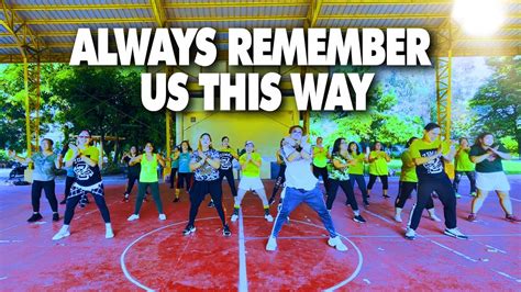 Always Remember Us This Way Lady Gaga L Dance Fitness L Zumba L Bmd