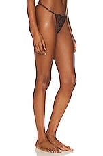 Kat The Label Nicolette Thong In Espresso Revolve