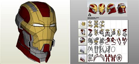 Pepakura Casco De Iron Man Atelier Yuwa Ciao Jp