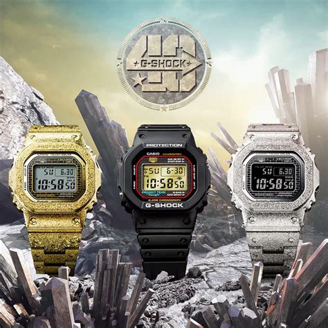 Casio G Shock DW 5040PG 1ER 40th Anniversary Recrystallized Helveti Eu