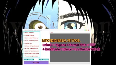 Mtk Universal V Tool Unlock Bypass Format Data Frp Bootloader