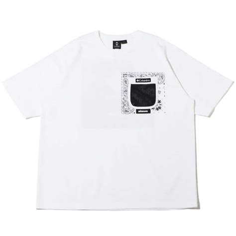 Columbia × Atmos Roar Brook Graphic Ss Tee Whitebandana Print Atmos（アトモス） 公式オンラインストア