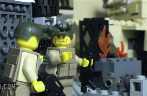 Lego Modern Warfare 3 Stop Motion Trailer Video