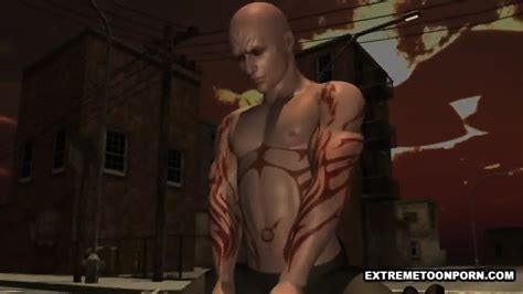 D Babe Has Her Tits And Pussy Fucked Outdoors