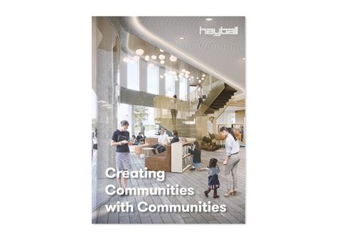 Creating Communities With Communities Cover 2 — Hayball