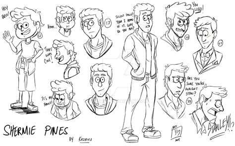 Silent Falls Au Shermie Pines By Kazriku On Deviantart