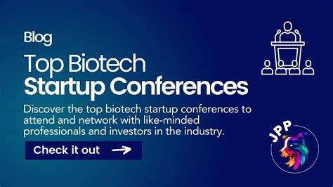 Top Biotech Startup Conferences