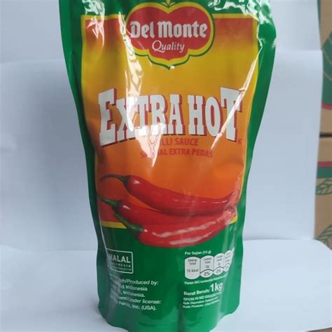 Jual Delmonte Extra Hot Pedas Kg Exp Jan Shopee Indonesia
