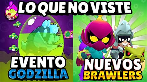 TODO LO QUE NO VISTE De La BRAWL TALK EVENTO GODZILLA 2 NUEVOS