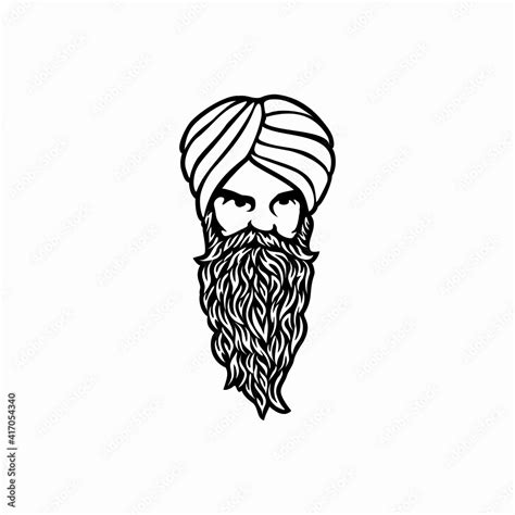 guru logo template design. Vector illustration. Stock Vector | Adobe Stock