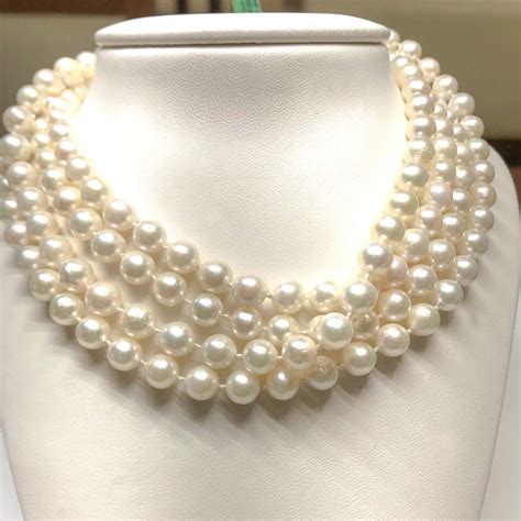 Akoya Pearl Necklace Robert And Gabriel Jewelers