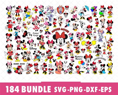 Disney Mickey Mouse SVG Bundle Files for Cricut, Silhouette, | Inspire ...