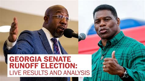 Georgia Senate Runoff Election: Live results and analysis