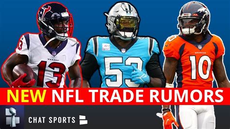 NFL Trade Rumors On Brandin Cooks Kareem Hunt Bradley Chubb Jerry