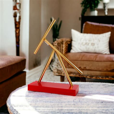 The Swinging Sticks Mini Toy Red And Gold Color Sticks Iron Man