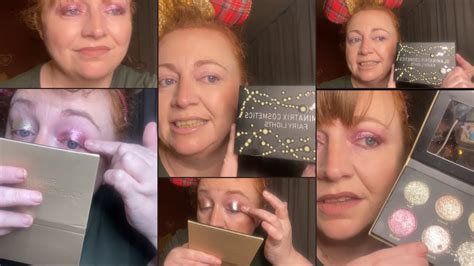 VLOGMAS DAY 3 Glaminatrix Fairy Lights Eyeshadow Swatches Lets Do