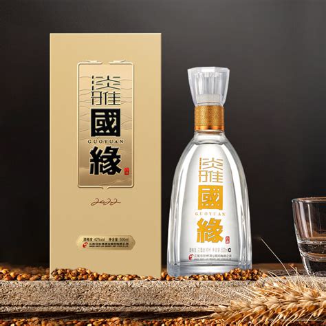 今世缘 国缘淡雅 白酒 42度 500ml 单瓶装 【图片 价格 品牌 评论】 京东