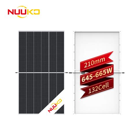 210mm Half Cell PV Solar 645W 650W 655W 660W 665W Cheap Price