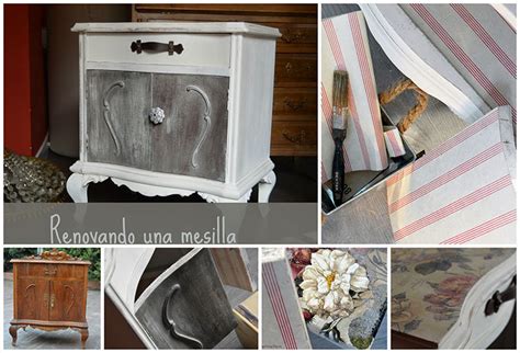 Tutorial cómo decorar una mesilla con chalk paint