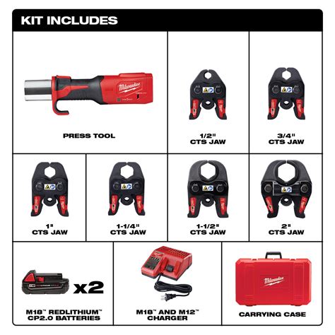 Milwaukee M Volt Lithium Ion Cordless Force Logic Press