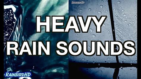 10 Hours Of Heavy Rain And Thunder Rain Sounds Ambient Nature Sounds