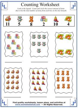 Counting Activity - Learn To Count To 12