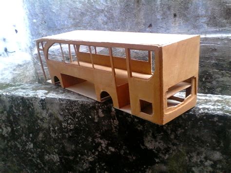 Cara Membuat Miniatur Bus Smpn Kota Tangerang