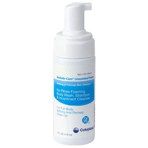 Coloplast Bedside-Care Sensitive Skin No Rinse Foaming Cleanser