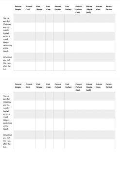 Review All Tenses Battleship By Othmone Chihab TPT