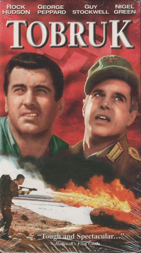 Tobruk Vhs Rock Hudson George Peppard Nigel Green