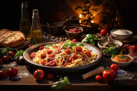 Premium Photo Mamma Mia Authentic Italian Pasta