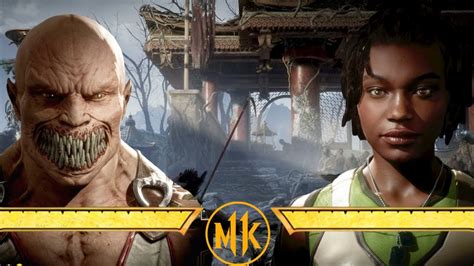 Mortal Kombat Baraka Vs Jackie Briggs Shang Tsung S Island