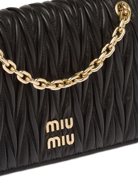 Miu Miu matelassé leather mini bag Eraldo KR