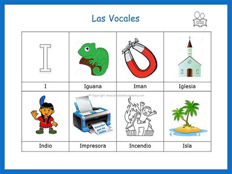 Palabras Que Inician Con La Vocal I Palabras Con I Vocales Para