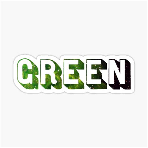 "GREEN - cavetown" Sticker for Sale by Marsh-Mall0ws | Redbubble