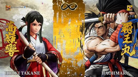 Samurai Shodown Hibiki Takane Vs Haohmaru YouTube