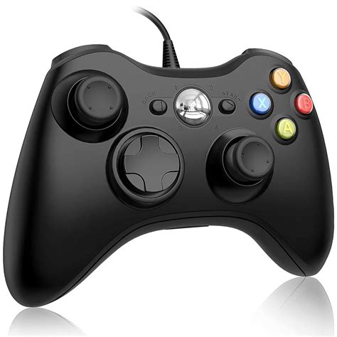 Joystick De Vibração Fio USB Gamepad Para Controle De PC Microsoft