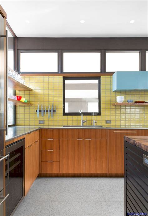 Gorgeous Mid Century Modern Kitchen Designs For You