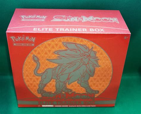 Pokemon Sun Moon Base Set Solgaleo Elite Trainer Box Kaufen