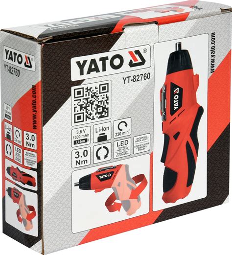 Yato YT 82760 Κατσαβίδι Μπαταρίας 3 6V 1x1 3Ah Skroutz gr