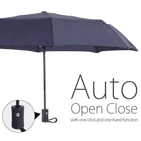 Raining Umbrella Automatic Foldable Umbrella Auto Open Close One Handed