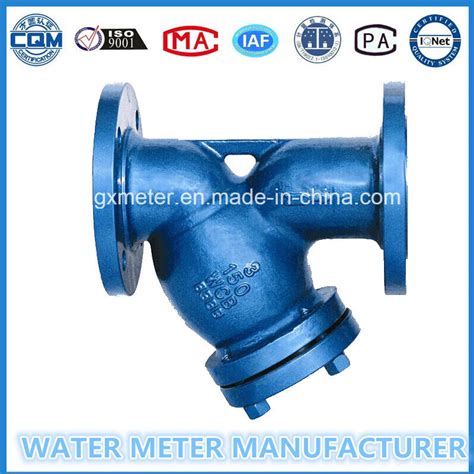 Y Type Water Meter Strainer Dn50 500mm Strainer And Meter Strainer