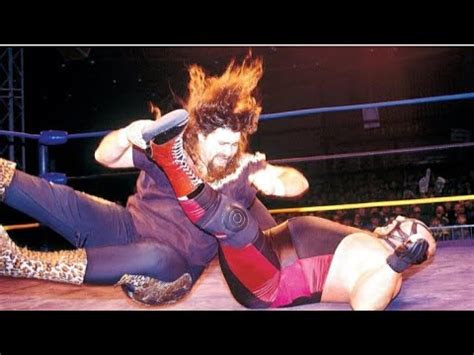 Cactus Jack Vs Vader Falls Count Anywhere Wcw Hardcore Championship