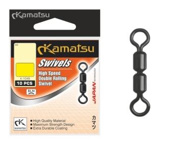 Starks Fishing Shop Kamatsu High Speed Double Rolling Swivel Gr 8 19kg