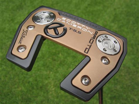 Scotty Cameron Tour Only Phantom X T5.5 "Black & Bronze" Circle T 360G ...