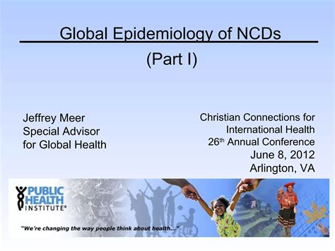 Ccih Conference Ncd Pre Conference Jeffrey Meer Global